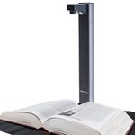 IRIScan Desk Document Scanner, Book Scanner - v7pro:4K UltraHD,18MP,600dpi,Portable Scanner,Visualizer,OCR,AI Flattening,Auto Scan,Erase Fingers, Free Readiris PDF Editor Win Mac