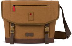 Wenger Corfe 16 inch Messenger Bag With Tablet Pocket- Camel, Camel, Large