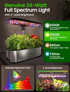 LETPOT Hydroponics Growing System – 12 Pod Indoor Garden Kit