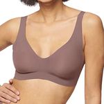 Sloggi Women's Zero Feel Bralette EX Bustier, Cacao, XS