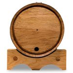 Premium Charred American Oak Aging Barrel - No Engraving (10 Liter)