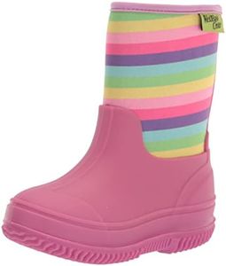 Western Chief Kid's Freestyle Neoprene Rain Boot, Pink, 1