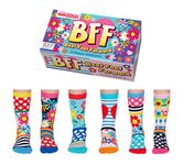 BFF (Best Foot Forward) - United Oddsocks - 6 Oddsocks for Kids UK 12-5½ EUR 30½-38½