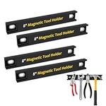 8 Inch Magnetic Tool Holder with Ru