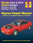 Honda Civic, CR-V & Acura Integra 1994 thru 2001 Haynes Repair Manual: Honda Civic - 1996 thru 2000 - Honda CR-V - 1997-2001 - Acura Integra 1994 thru 2000