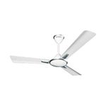 Crompton HIGHSPEED AURA 1200 mm Ceiling Fan for Home | Designer | 1 Star Rated | Energy Efficient | 370RPM | Superior Air Delivery | 2 Years Manufacturer Warranty | (New White), Pack of 1