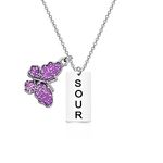 SOUR Necklace For Pop Music Lovers Gift Pop Music Inspired Gift (SOUR Necklace CA)