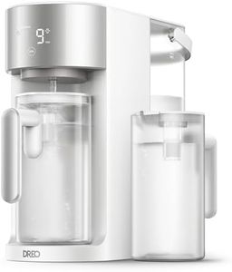 DREO Reverse Osmosis Water Filter Countertop, RO Filtration System, 3:1 Pure to Drain, TDS & Filter Life & 2 Autofill Pitchers, Install-Free, Self-Cleaning Water Purifier, RO Water Filter