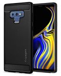 Spigen Rugged Armor Back Cover Case Compatible with Galaxy Note 9 (TPU | Matte Black)