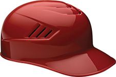 Rawlings | COOLFLO Base Coach Helmet | Skull Cap | Scarlet | Large (7 3/8" - 7 1/2")