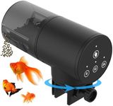 ADVWIN Automatic Fish Feeder for Aquarium, Moisture-Proof Fish Food Dispenser for Fish Tank, Vacation Fish Feeder Timer, Electric Adjustable Auto Fish Food Dispenser Two Fixed