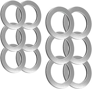12pcs Transmission Fluid and Rear Differential Oil Drain Plug Washer Gasket Seal - 20mm+18mm Replacement for Honda/Acura PN 94109-20000 (6pcs) 90471-PX4-000 (6pcs) 1990-2022 by AUTOMAJOR