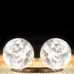 Banshika Water Fountain Spinning Crystal Glass Ball for Indoor Fountains | Home Decorations (Pack of 2)