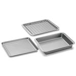 Cuisinart Chef's Classic 3-Piece Non-Stick Toaster Oven Bakeware Set (AMB-TOB3PKC)