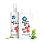 Captain Zack Combo | Tick’et to Fleadom Dry Shampoo-250ml + Excuse Me Fleas Dog Shampoo-200ml