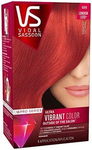 Vidal Sassoon Pro Series Permanent Hair Dye, 6RR Runway Red Hair Color, 1 Count