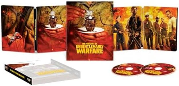 The Ministry of Ungentlemanly Warfare 4K + Bluray + Digital Amazon Steelbook [Blu-ray]