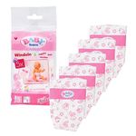 BABY born Nappies for 43 cm Doll - Easy for Small Hands, Creative Play Promotes Empathy & Social Skills, For Toddlers 3 Years & Up - Includes 5 Nappies