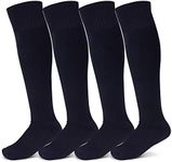 Raigoo 4 Pairs Soccer Sock For Kids