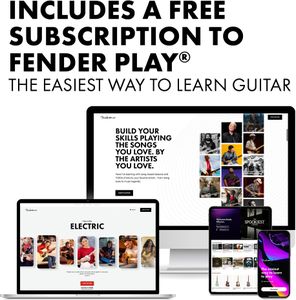 Squier Stratocaster Electric Guitar – Dakota Red