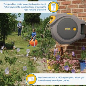 Hozelock Auto Reel 40m Retractable Garden Hose