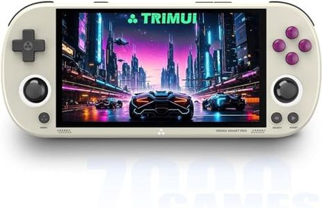 TRIMUI Smart Pro - Consola de juegos portátil (256 G, con 14300 juegos, sistema Linux de 4,96 pulgadas, retro-Arcade A133P, procesador, emulador de mano, videojugador, para niños y adultos)
