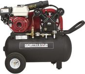 NorthStar Portable Gas-Powered Air Compressor 20-Gal Hor Tank 13.7 CFM @ 90 PSI