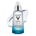 Vichy Minéral 89 Fragrance Free Face Serum Gel Booster or Cream, with Hyaluronic Acid, Hydrates and Strengthens & Suitable for Sensitive Skin. Paraben-Free, Alcohol-Free, Silicone-Free.