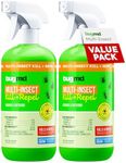 BugMD Pet Safe Multi-Insect Killer & Repellent | Peppermint Oil Spray for Spiders, Ants & Roaches | Indoor & Outdoor Bug Spray (Pack of 2)