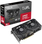 Asus Radeon RX 7600 XT Dual OC (16GB GDDR6/PCI Express 4.0/2801MHz/18000MHz)