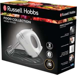 Russell Hobbs 6-Speed Hand Mixer – Lightweight Electric Whisk