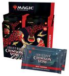 Magic The Gathering Innistrad: Crimson Vow Collector Booster Box | 12 Packs + 2 Dracula Box Toppers (182 Magic Cards)