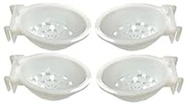 Lot of 4 Plastic Nest Pans with Cag