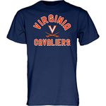 NCAA Virginia Cavaliers Mens T Shirt Line Up Team Color, Virginia Cavaliers Navy, Medium