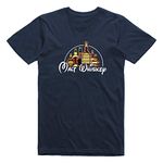 Malt Whisky Scotch Whiskey Parody Size XL Navy