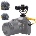 Deity V-Mic D4 Duo Dual-Capsule Micro Camera-Mount Shotgun Microphone, Dual Mono/Stereo Recording, Plug and Play Mic with Rycote Shockmount for DSLRs, Camcorders, Smartphones