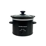 Hamilton Beach 'The Mighty Mini' 1.8L Black Slow Cooker