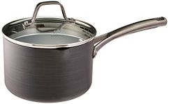 Calphalon Classic Nonstick Sauce Pan with Cover, 2.5 Quart, Grey