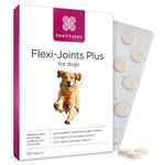 healthspan Flexi-Joints Plus For Dogs (120 Tablets) | Advanced Joint Support for Dogs | 500mg Glucosamine and 100mg Chondroitin | With Green Lipped Mussel and Vitamins | Beef Flavour