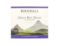 Birchall Great Rift Decaf Blend Tea Bags - A Perfectly Balanced and Soothing Infusion for a Calm Moment, 10 Boxes of 80 Plant-Based Everyday Tea Bags