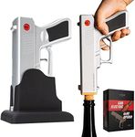 The Wine Savant Electric Gun Wine Opener - Corkscrew Wine Opener-Rechargeable Battery, Open Wines Electronic Cork Puller - Unique Anniversary Birthday Gifts for Him, Wine Gifts for Men