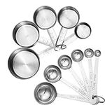 Accmor 11 Piece Stainless Steel Mea