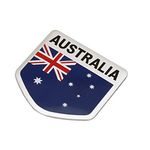 S2S Car 3D Metal Sticker Australian Flag