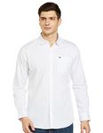 Peter England Men's Slim Fit Shirt (PCSFSSLPU45137_White 42)