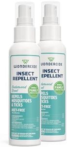 Wondercide - Mosquito, Tick, Fly, and Insect Repellent with Natural Essential Oils - DEET-Free Plant-Based Bug Spray and Killer - Safe for Kids, Babies, and Family - Cedarwood 2-Pack of 4 oz Bottle