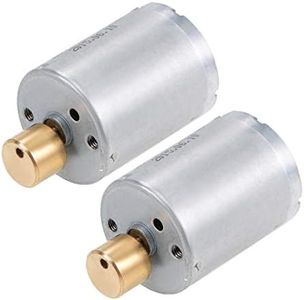 uxcell Vibration Motors DC 12V 380mA 8000RPM Vibrating Motor Strong Power for DIY Electric Massager 44x24mm 2Pcs