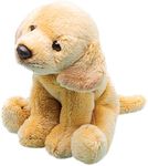 Suki Sitting Yellow Labrador Dog Soft Toy