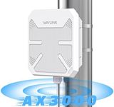 WAVLINK AX3000 Outdoor WiFi Extender/Access Points - Long Range Wireless Signal Booster with Dual Band/PoE/IP67 Waterproof/UP to 3Km- Supports up to 256 Devices for Factories,Farms