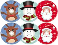 Christmas Themed Regular Mason Jar Lids with Hole for Straws Holiday and Christmas Drinks Santa Reindeer Snowman Mugs