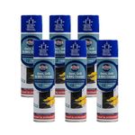 Nilco Heavy-Duty Foam Cleaner 6-Pack, 500ml Kitchen Degreaser Aerosol for Ovens, Grills, Hot Plates & Griddles – Powerful Burnt-On Grease & Stain Remover for Domestic & Industrial Use
